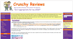 Desktop Screenshot of crunchyreviews.com