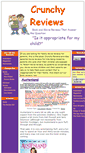 Mobile Screenshot of crunchyreviews.com