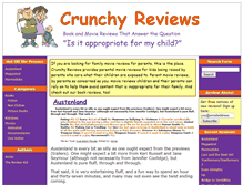 Tablet Screenshot of crunchyreviews.com